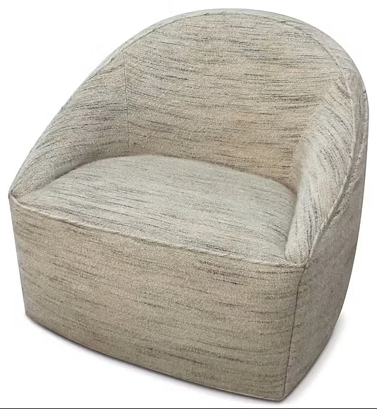 Theodore Alexander Montesol Swivel Chair TASU50154-34 CUSTOM ITEM
