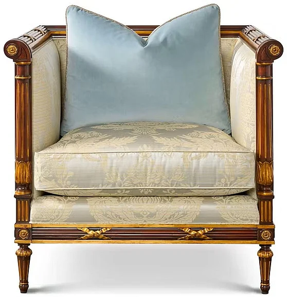 Theodore Alexander The Regent's Visit Upholstered Chair A280 CUSTOM ITEM