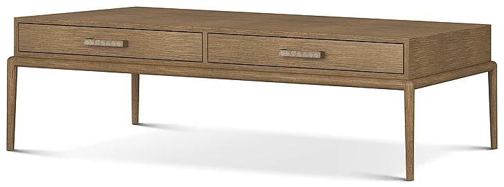 Theodore Alexander Coastal Singer Cocktail Table in Tobacco TA51323.C442