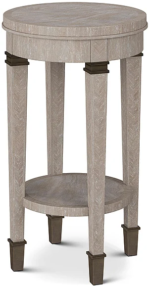 Theodore Alexander Marlborough by Alexa Hampton Walker Drink Table in Geo Coasted AXH50044.C424