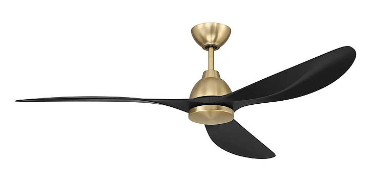 Craftmade Frazier 52" 3-Blade Ceiling Fan in Satin Brass FRZ56SB3