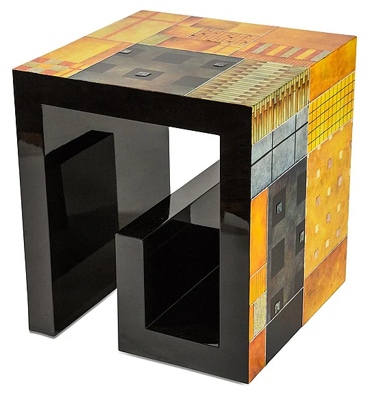 Aico Furniture Illusions Square End Table FS-ILUSN-013