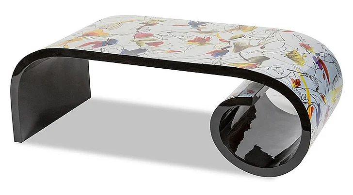 Aico Furniture Illusions Cocktail Table FS-ILUSN-087