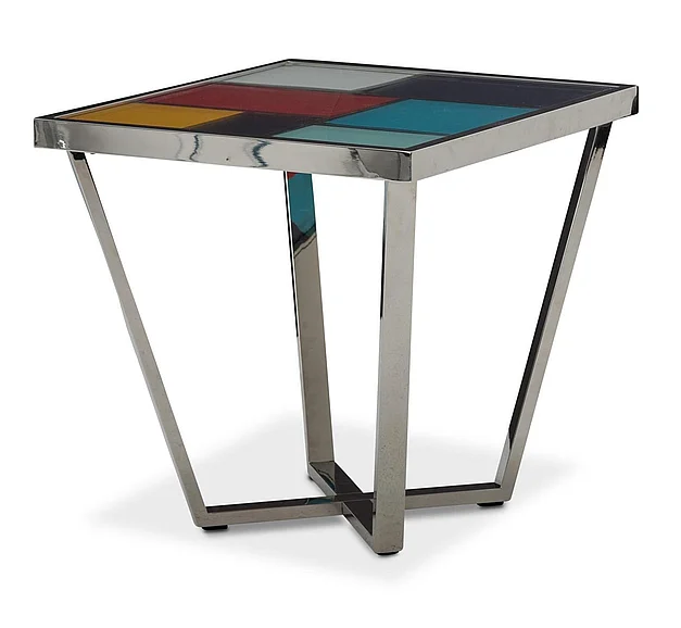 AICO Freestanding Kube End Table FS-KUBE202