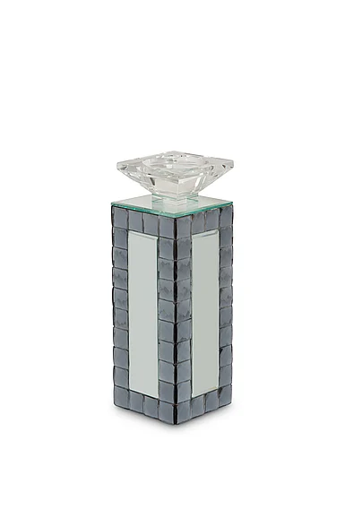 AICO Montreal Mirrored Candle Holder, Medium (6/pack) FS-MNTRL152M-PK6