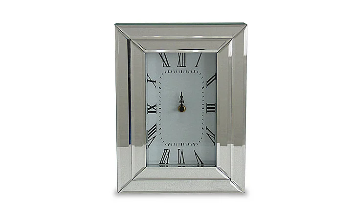 AICO Montreal Rectangular Table Clock FS-MNTRL-5043