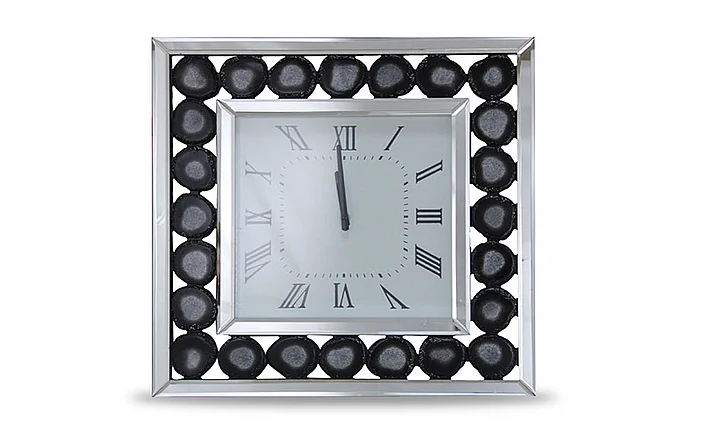 AICO Montreal Square Clock FS-MNTRL-5050
