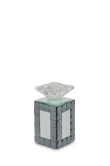 AICO Montreal Mirrored Candle Holder, Small (6/pack) FS-MNTRL152S-PK6 CLOSEOUT