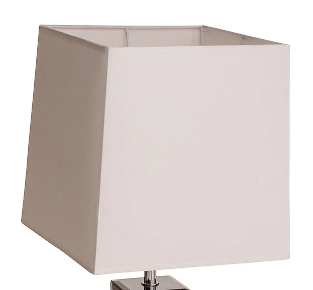 AICO Montreal Rectangular Lamp Shade, White (2/pack) FS-MNTRL197T-PK2
