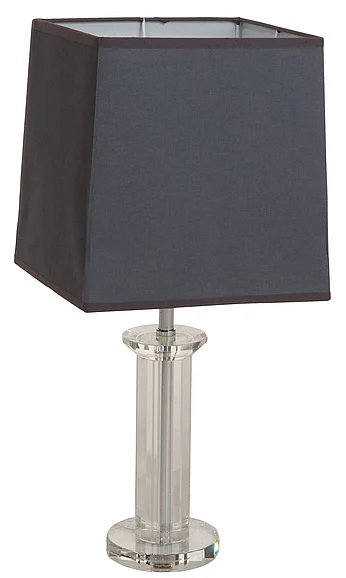AICO Montreal Crystal Table Lamp, (2/pack) FS-MNTRL198B-PK2 CLOSEOUT