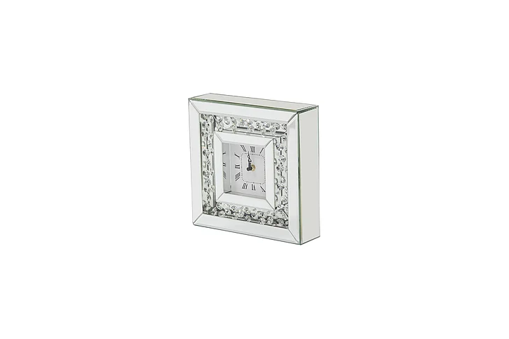 AICO Montreal Table Clock - PACK/2 FS-MNTRL282-2PK