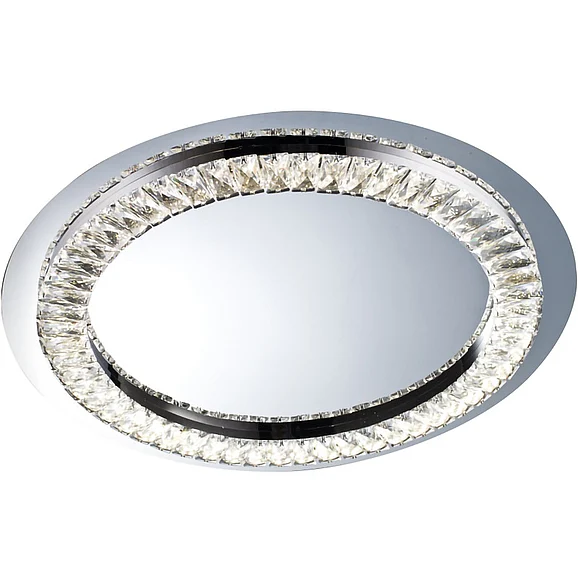 Bethel Clear Crystal LED Flushmount FT05