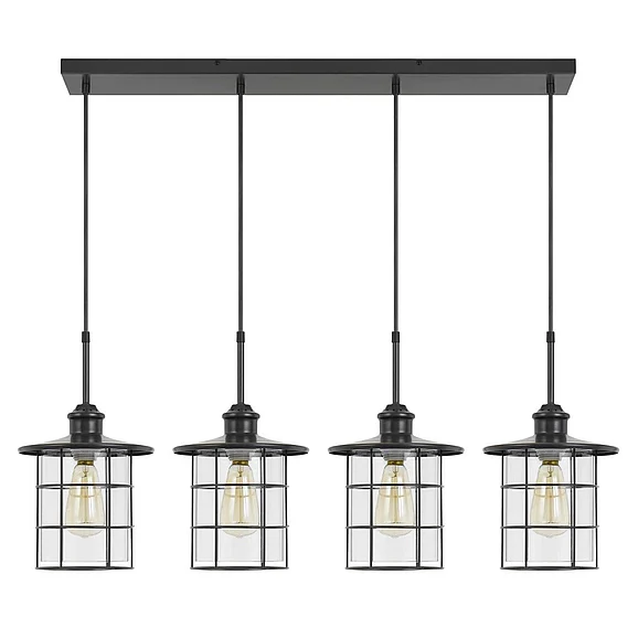 Cal Lighting Silverton Pendant FX-2668-4P