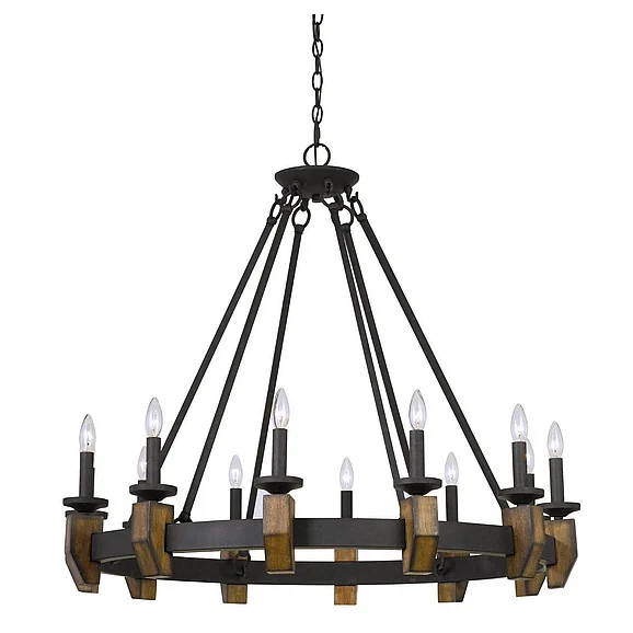 Cal Lighting Cruz Chandelier FX-3517-12