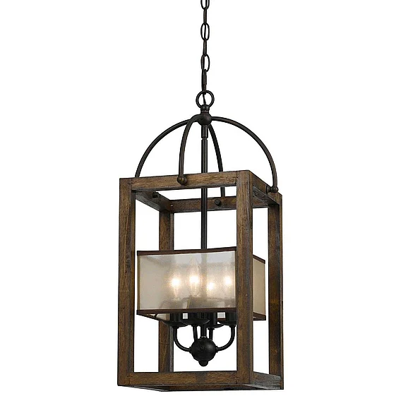 Cal Lighting Mission Chandelier FX-3536/4
