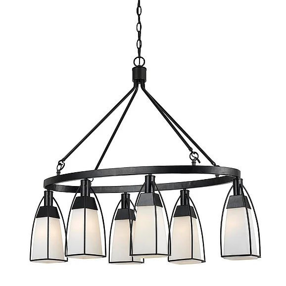 Cal Lighting Channing Chandelier FX-3612-6