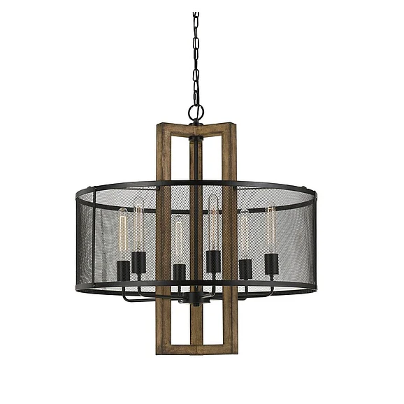 Cal Lighting Monza Chandelier FX-3678-6