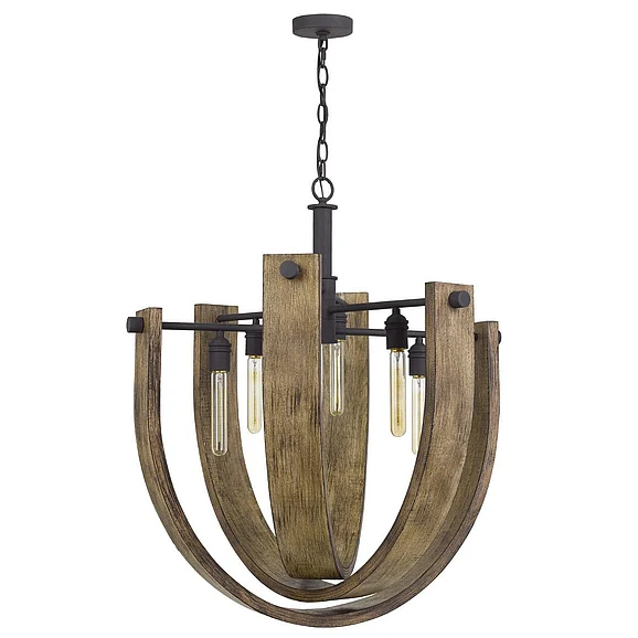 Cal Lighting Padova Chandelier FX-3729-6