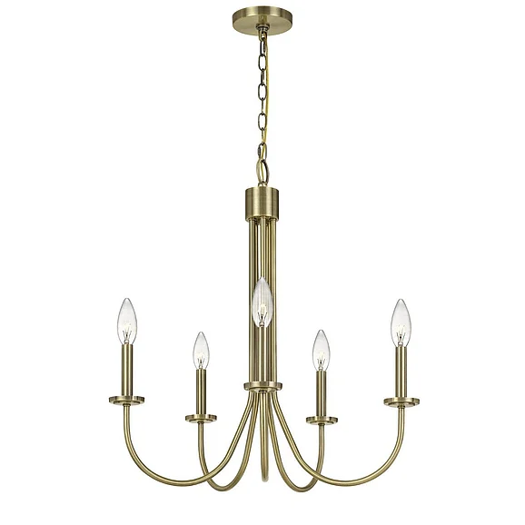 Cal Lighting Spiez Chandelier FX-3736-5