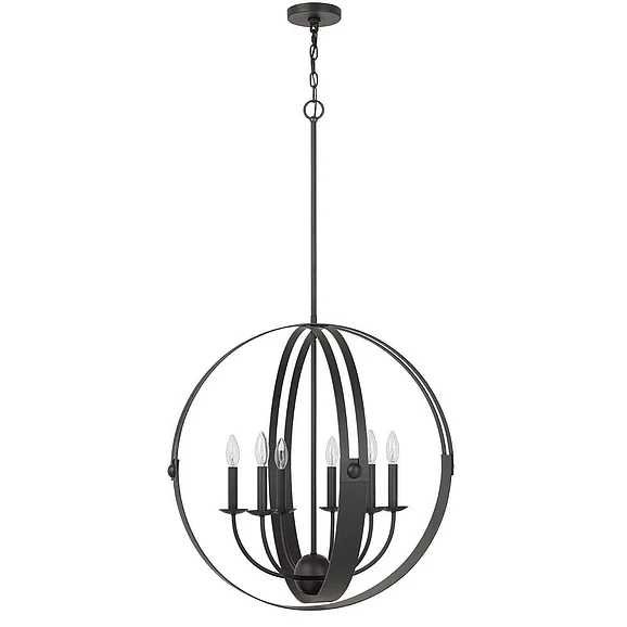 Cal Lighting Valais Chandelier FX-3737-6