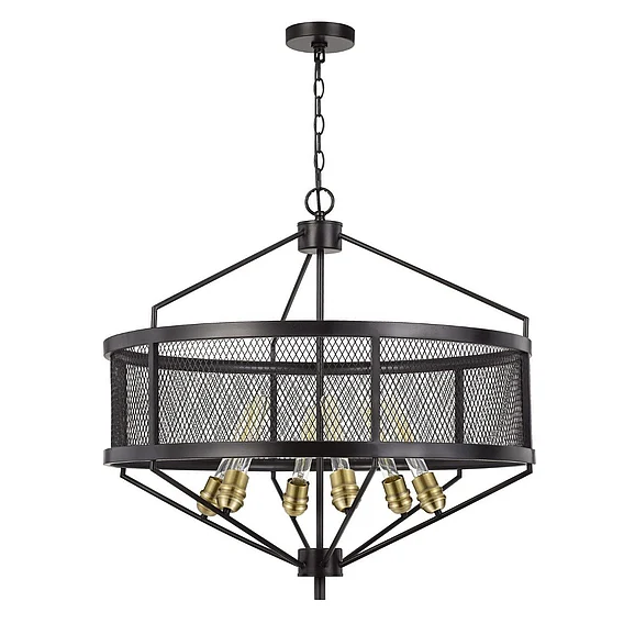 Cal Lighting Halle Chandelier FX-3743-6