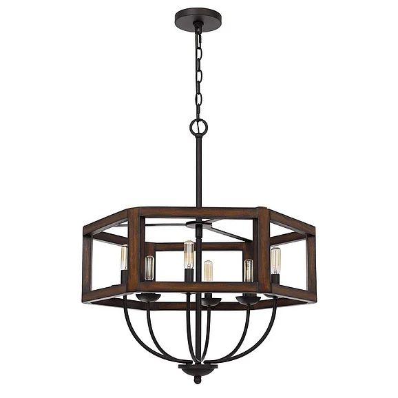 Cal Lighting Renton Chandelier FX-3761-6