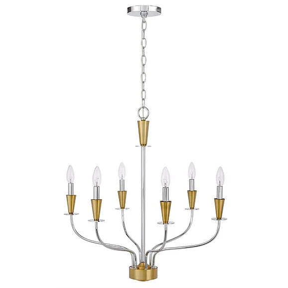 Cal Lighting Weston Chandelier FX-3763-6