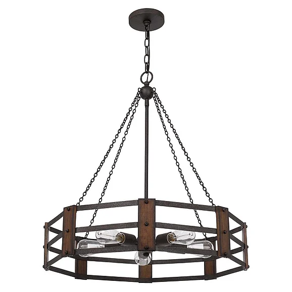 Cal Lighting Provo Chandelier FX-3766-5