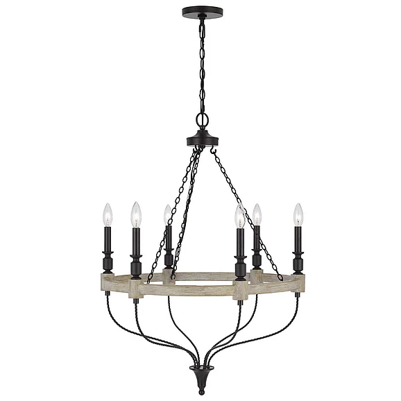 Cal Lighting Grove Chandelier FX-3793-6