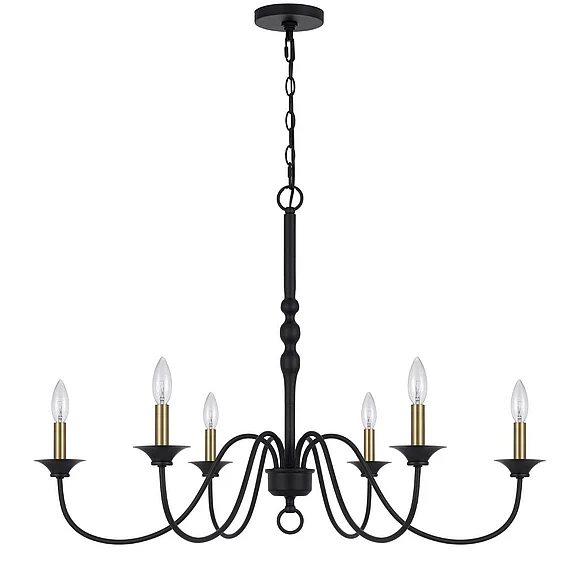 Cal Lighting Marino Chandelier FX-3794-6