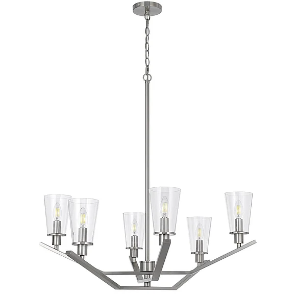 Cal Lighting Vireo Chandelier FX-3827-6