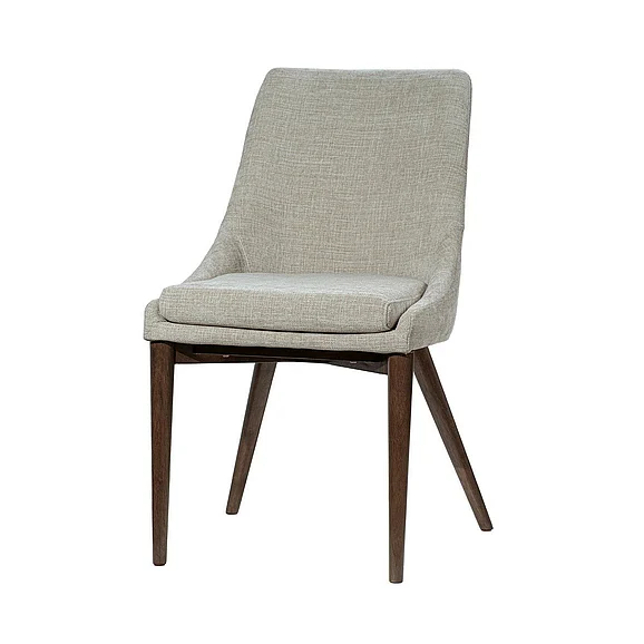 LH Home Fritz Side Dining Chair in Taupe FZV-01TAU