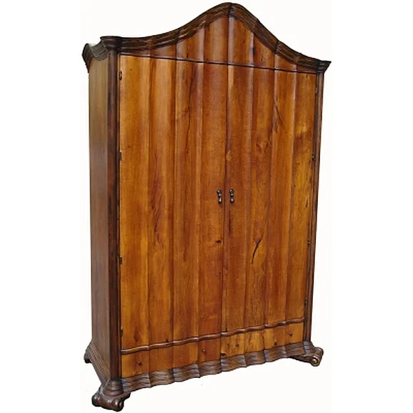 Galerias Arther Ondulated Mezquite Armoire in G-07/Monasterio
