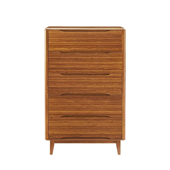 Greenington Currant Five Drawer Chest, Amber G0029AM