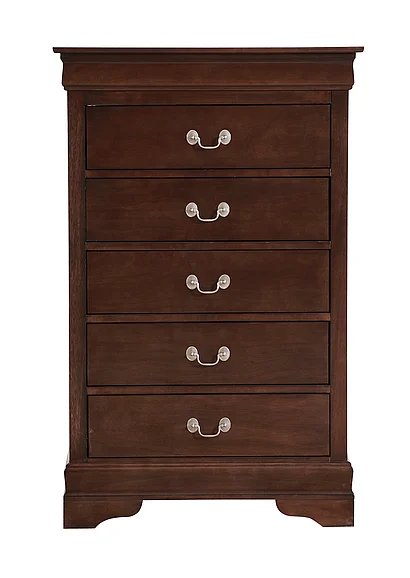 Glory Furniture LouisPhillipe Chest, Cappuccino G02125-CH