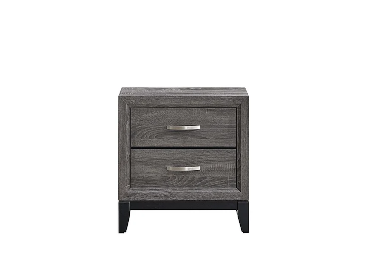 Glory Furniture Glasgow Nightstand, Gray G04305-N
