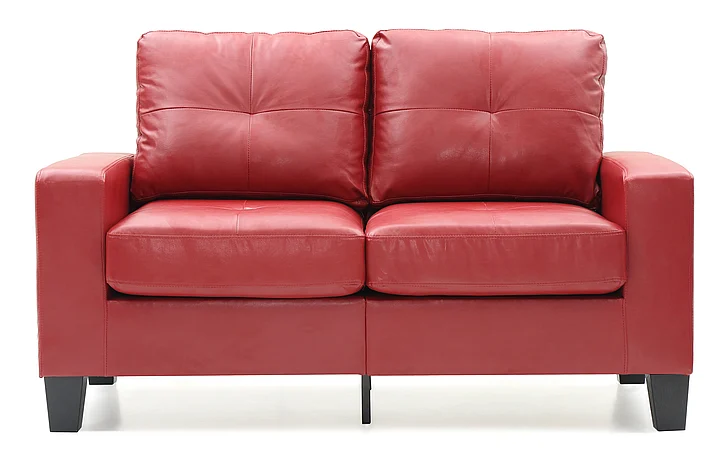 Glory Furniture Newbury Newbury Modular Loveseat, Red G465A-L