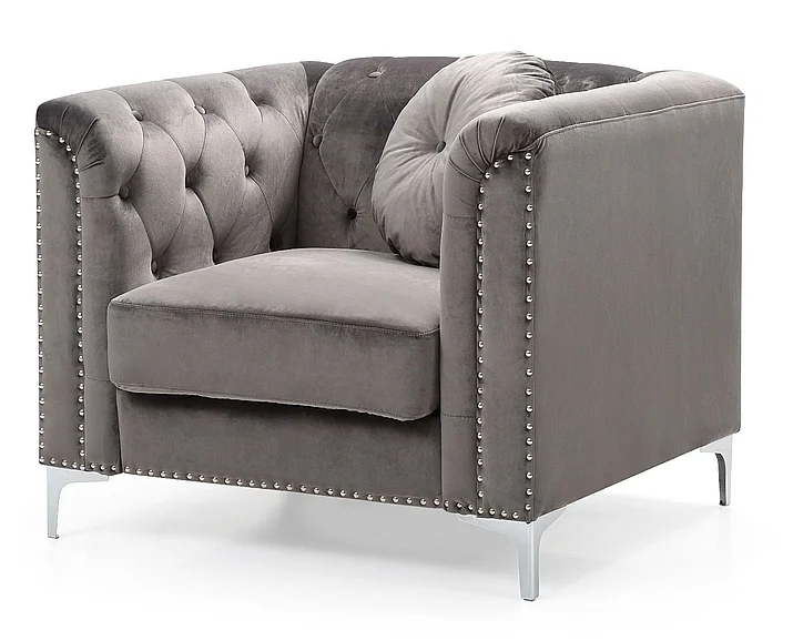 Glory Furniture G782A Chair in Dark Gray G782A-C
