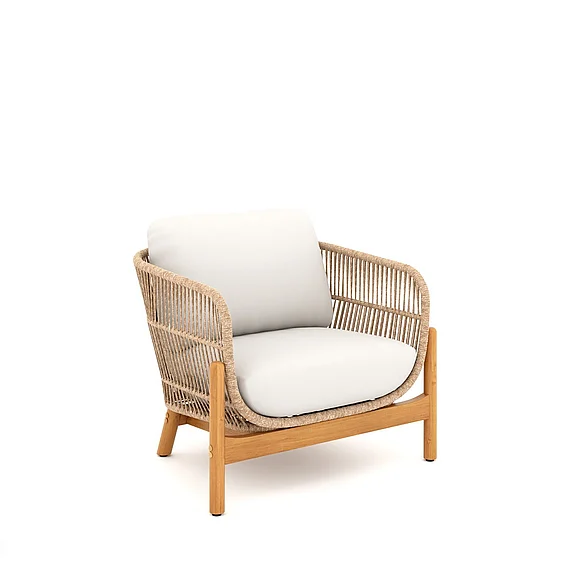 New Classic Solstice Rope Club Chair - Linen Beige G823N-10 PROMO