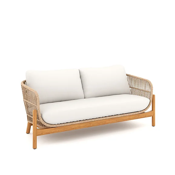 New Classic Solstice Rope Loveseat - Linen Beige G823N-20 PROMO