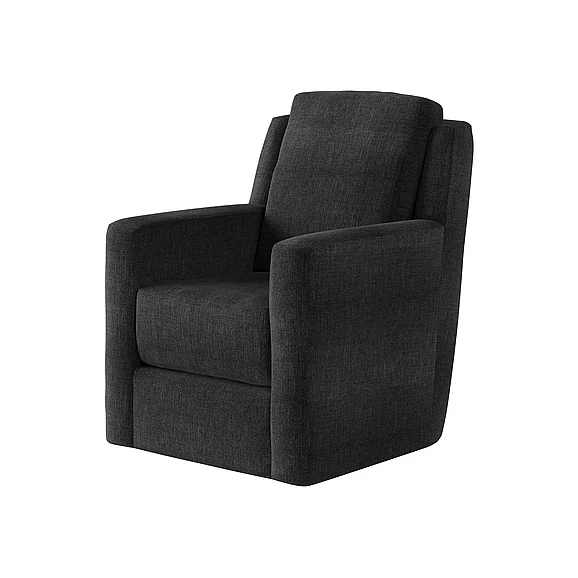 Southern Motion Diva Swivel Glider in Charcoal 103 164-14