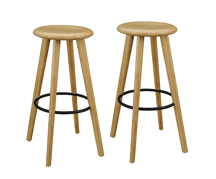 Greenington Mimosa Bar Stool, Caramelized (Set of 2) G0064CA
