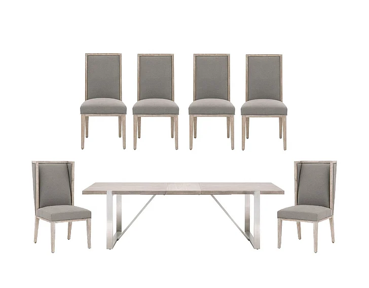 Essentials For Living Traditions Gage Extension 7pc Dining Room Set