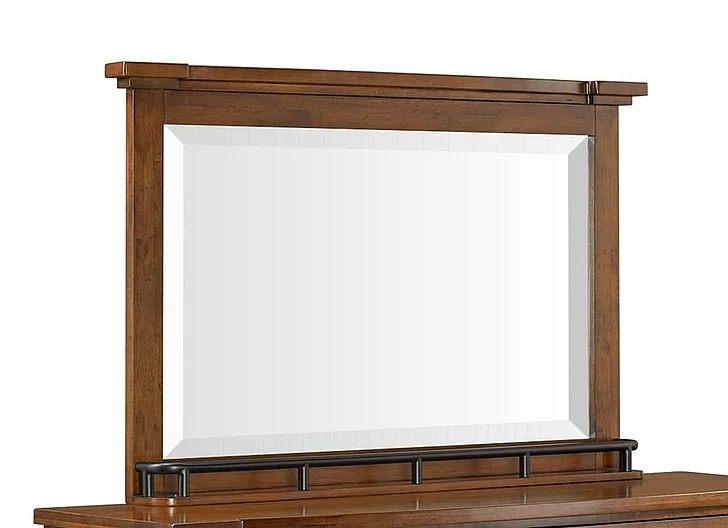 Elements International Gage Mirror in Chestnut B-15580-5-MR