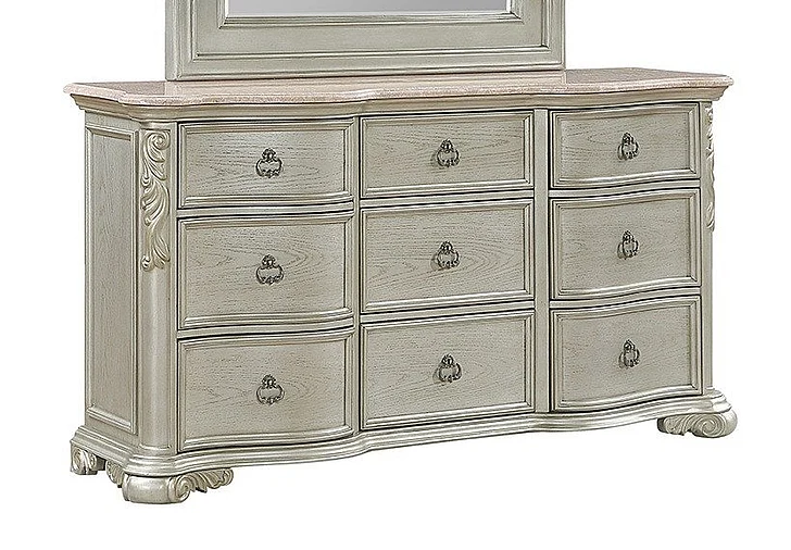 Galaxy Home Bella Dresser in Champagne 733569323418