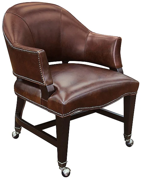 Hooker Furniture Joker Game Chair in Brown (Set of 2) GC100-086