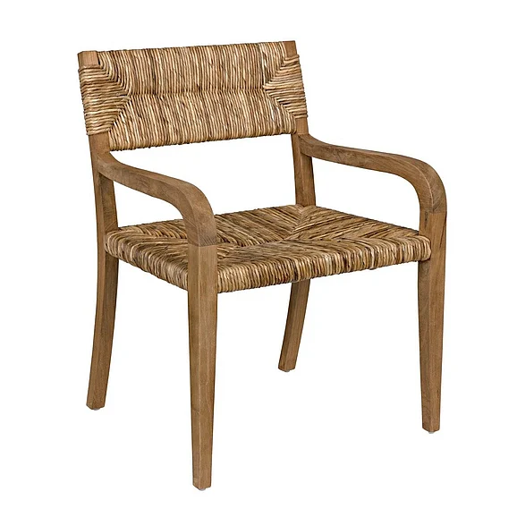 Noir Furniture Bowie Arm Chair in Teak GCHA213T