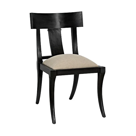 Noir Furniture Athena Side Chair in Pale GCHA239P