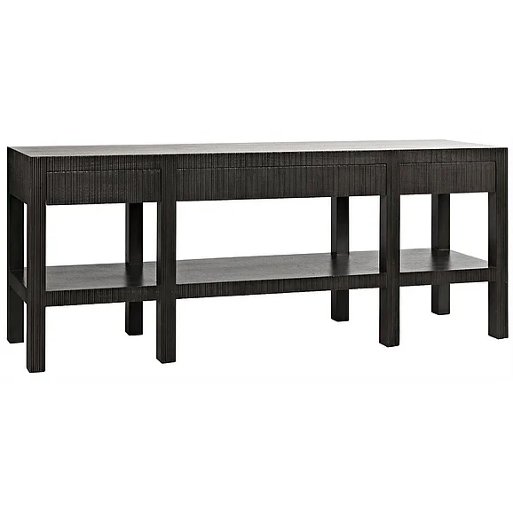 Noir Furniture Conrad Console in Pale GCON272P