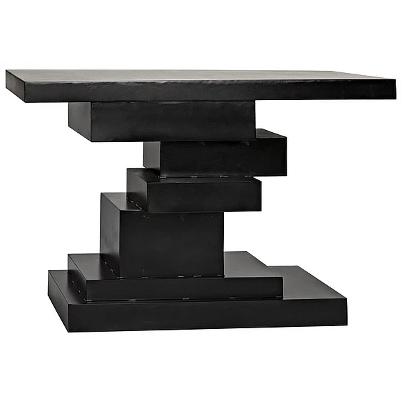 Noir Furniture Platoon Console in Matte Black GCON276MTB